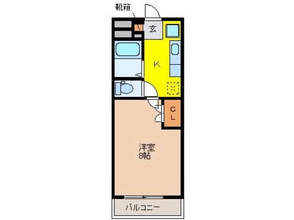 KDマンション平松の物件間取画像